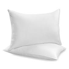 2 Pack Pillows. TC-200. 50% Polyester, 50% Cotton. 100% Hypoallergenic.
