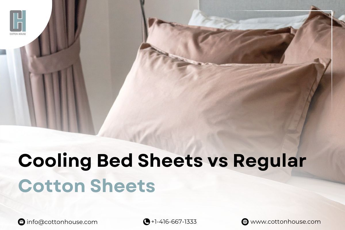 Cooling Bed Sheets vs Regular Cotton Sheets Cooling Bed Sheets vs Regular Cotton Sheets